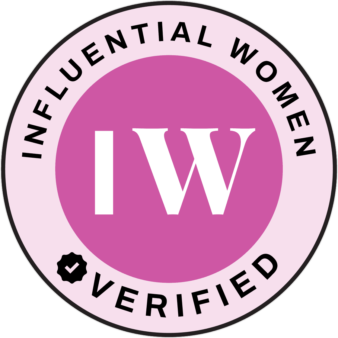 Influential Women verified badge